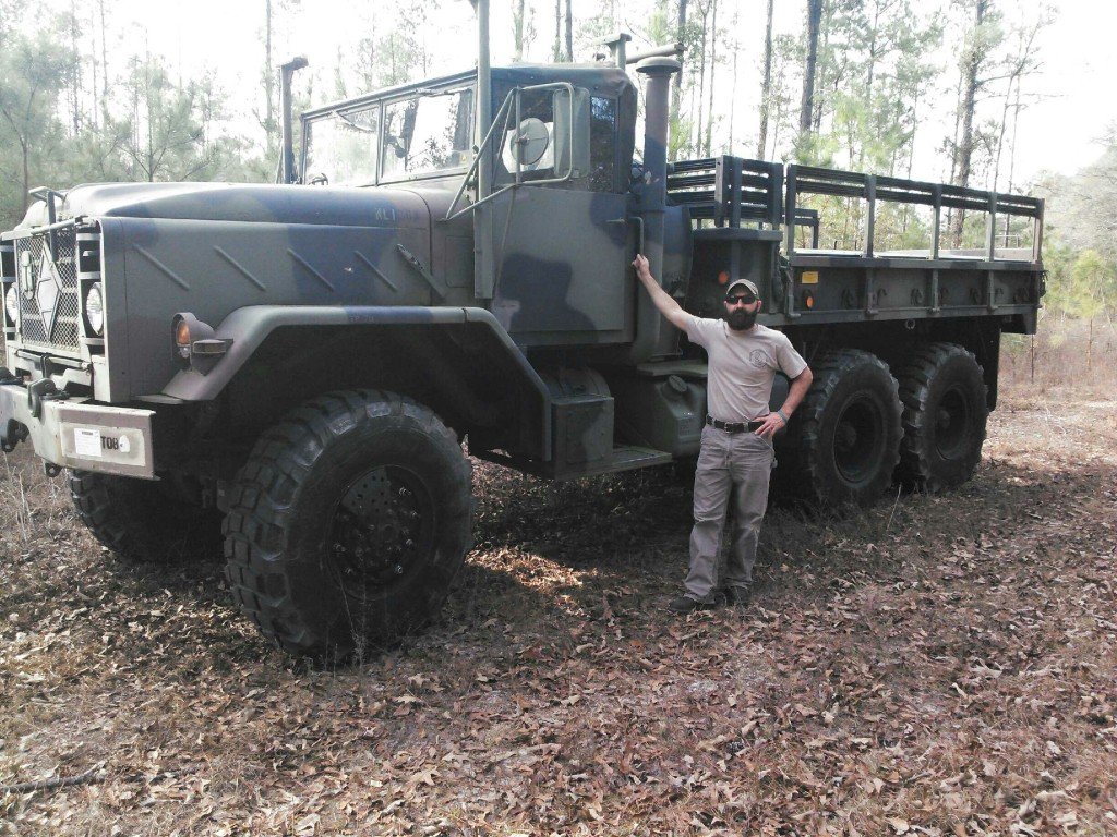 We pulled out more Poison Ivy than this military truck weighs!